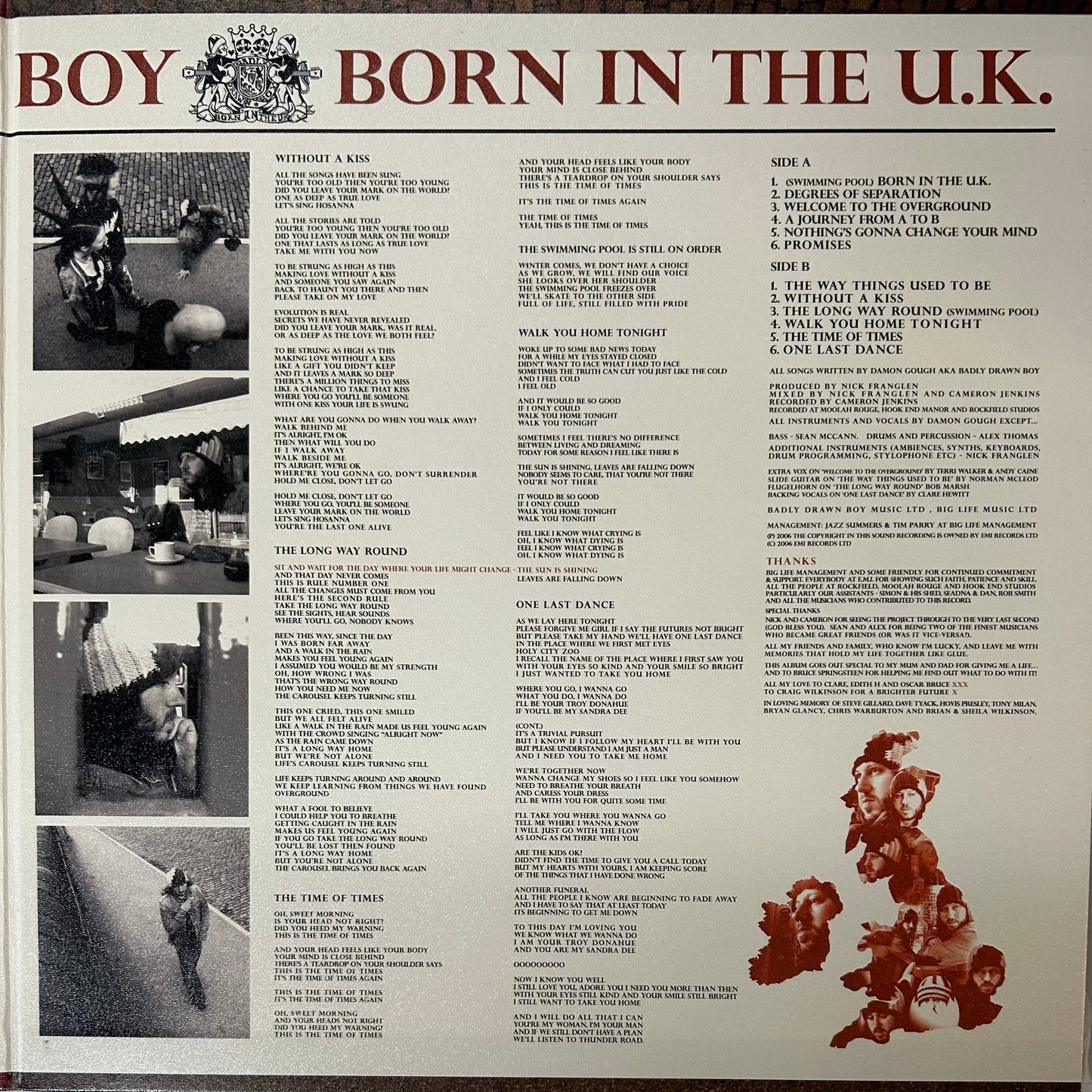 Badly Drawn Boy - Born In The U.K. (2LP)