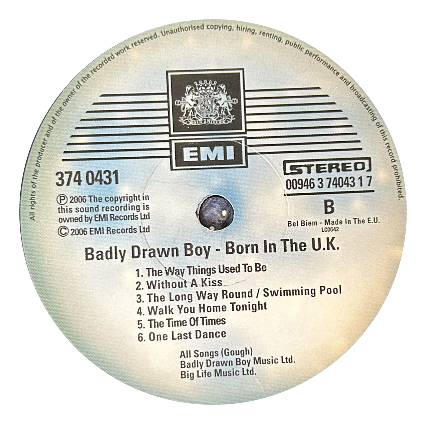 Badly Drawn Boy - Born In The U.K. (2LP)
