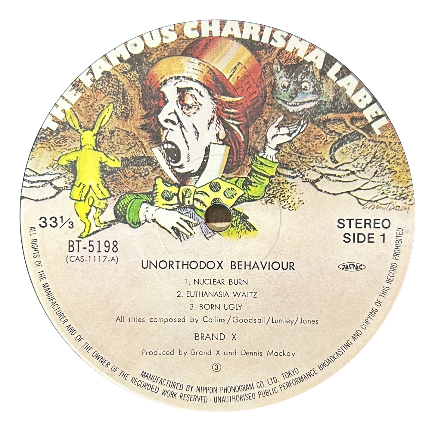 Brand X - Unorthodox Behavior (LP)