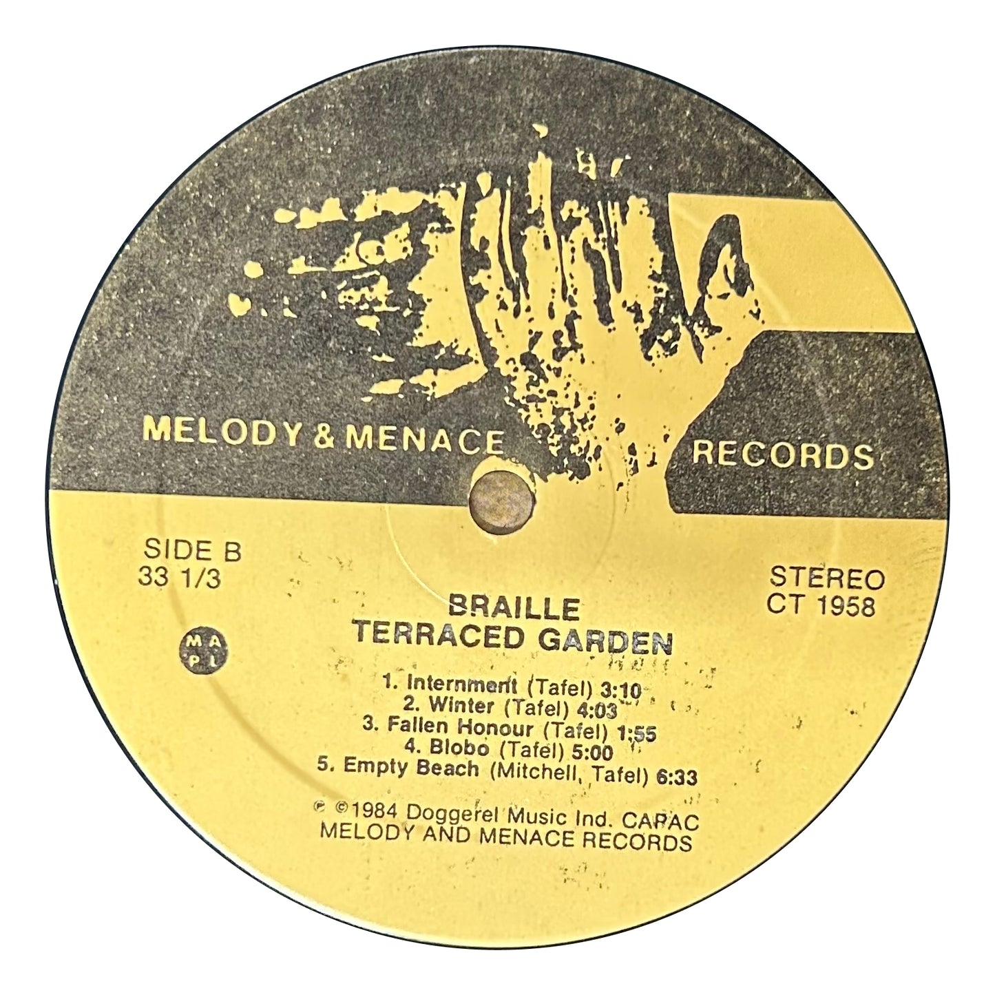 Terraced Garden - Braille (LP)