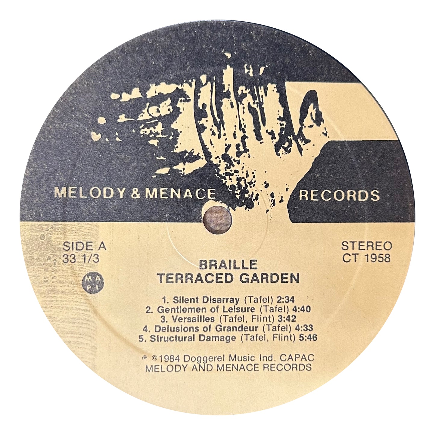 Terraced Garden - Braille (LP)