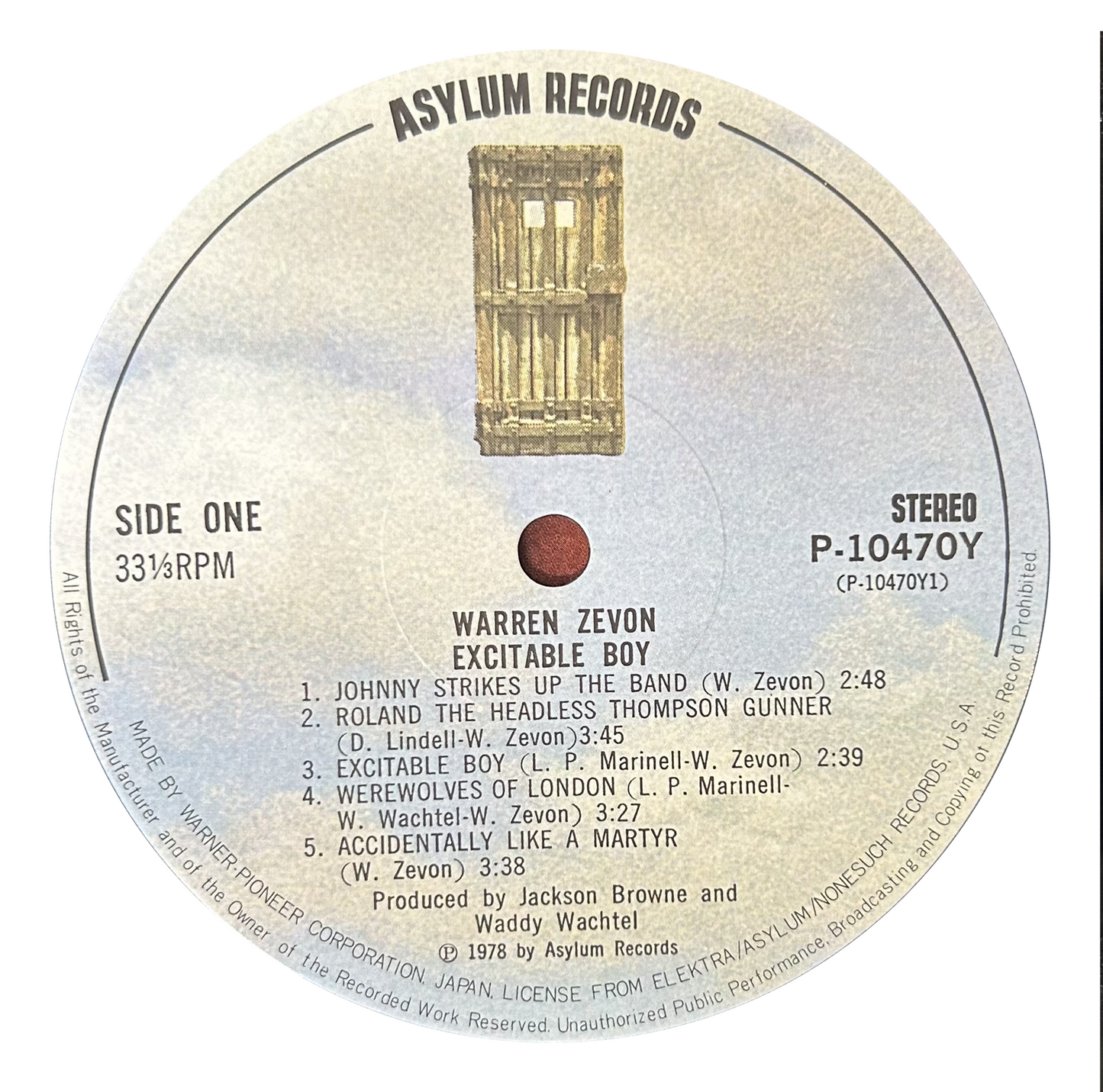 Warren Zevon - Excitable Boy (LP)