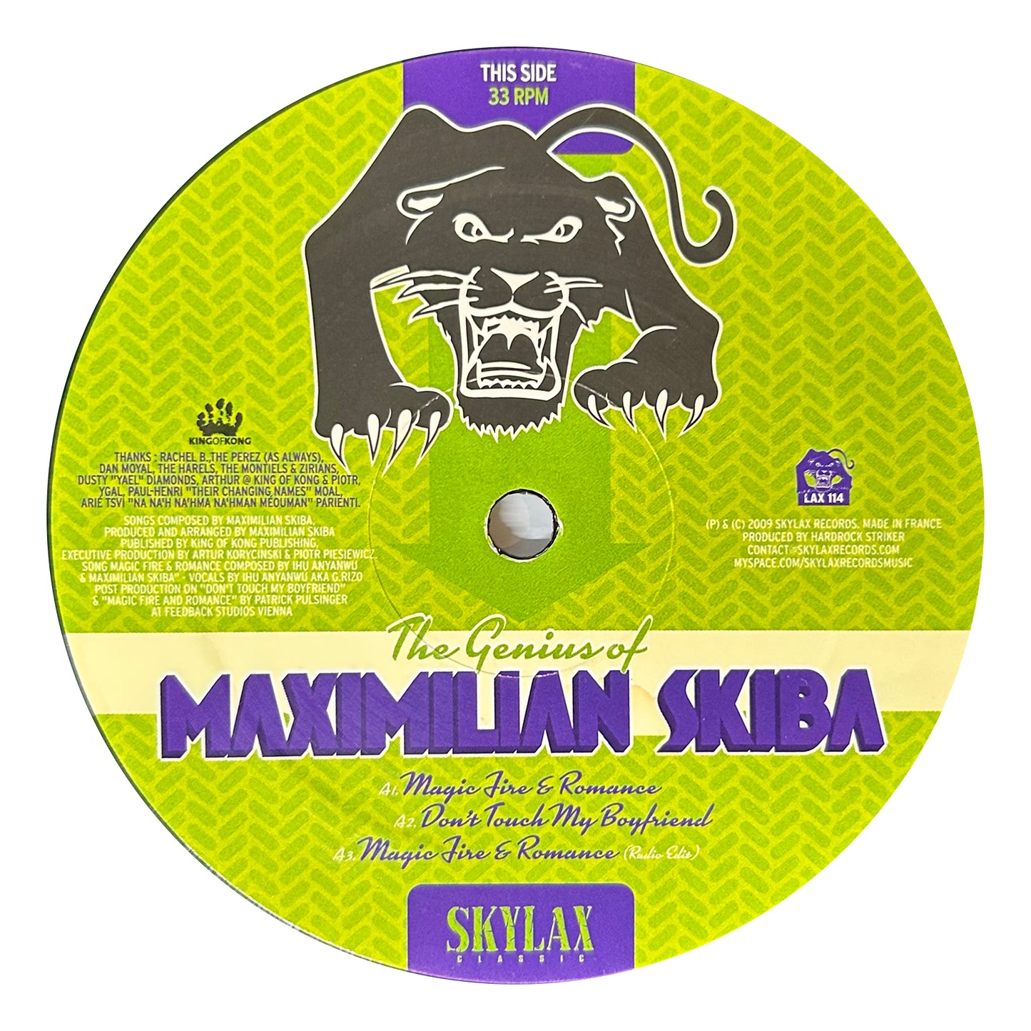 Maximilian Skiba - The Genius Of Maximilian Skiba (EP)