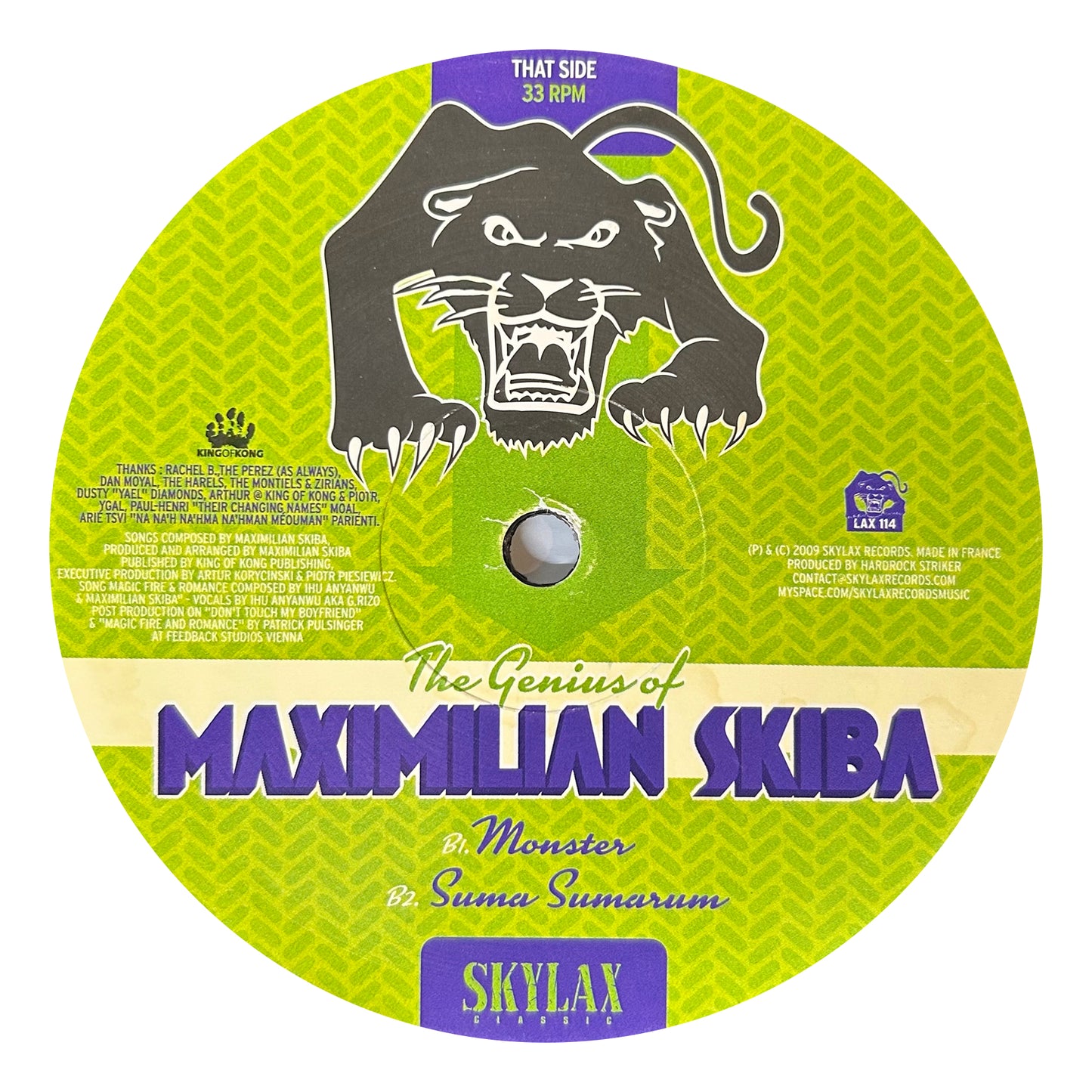 Maximilian Skiba - The Genius Of Maximilian Skiba (EP)