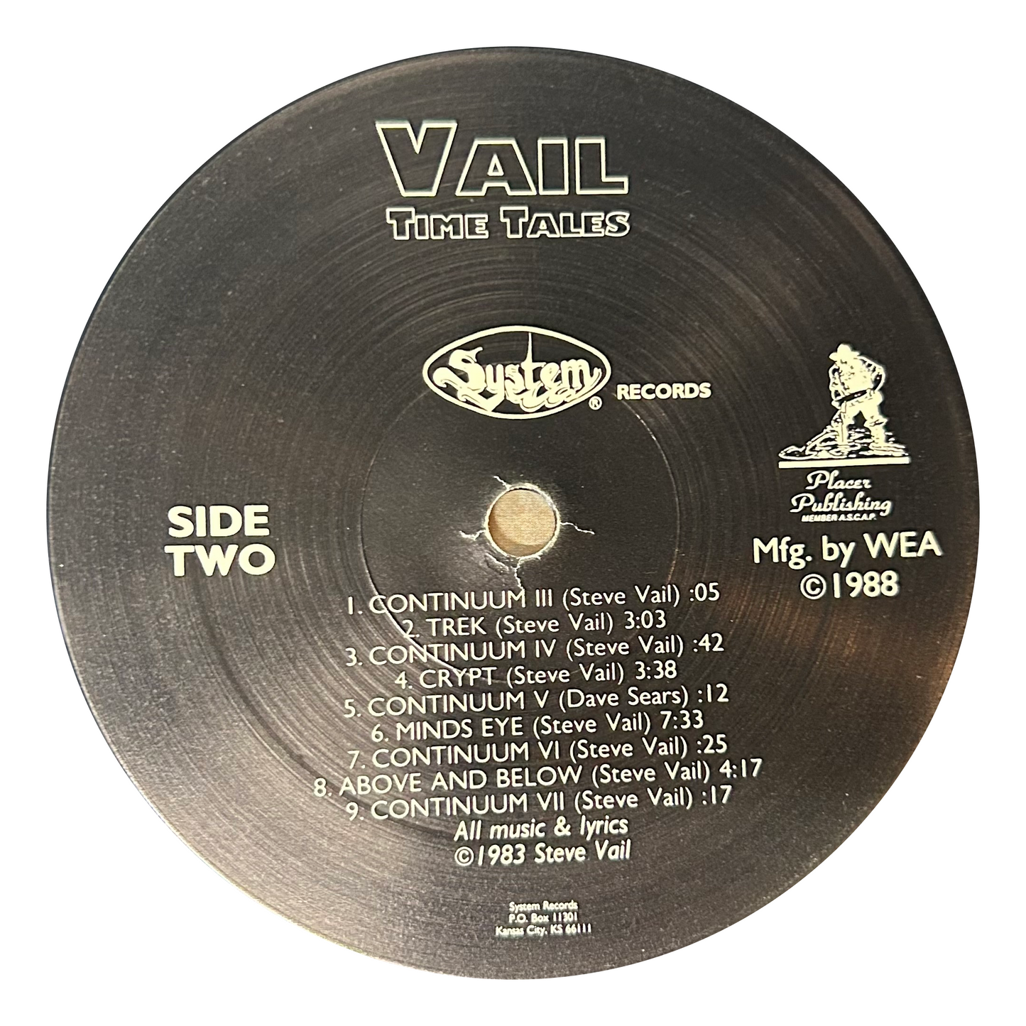 Vail - Time Tales (LP)