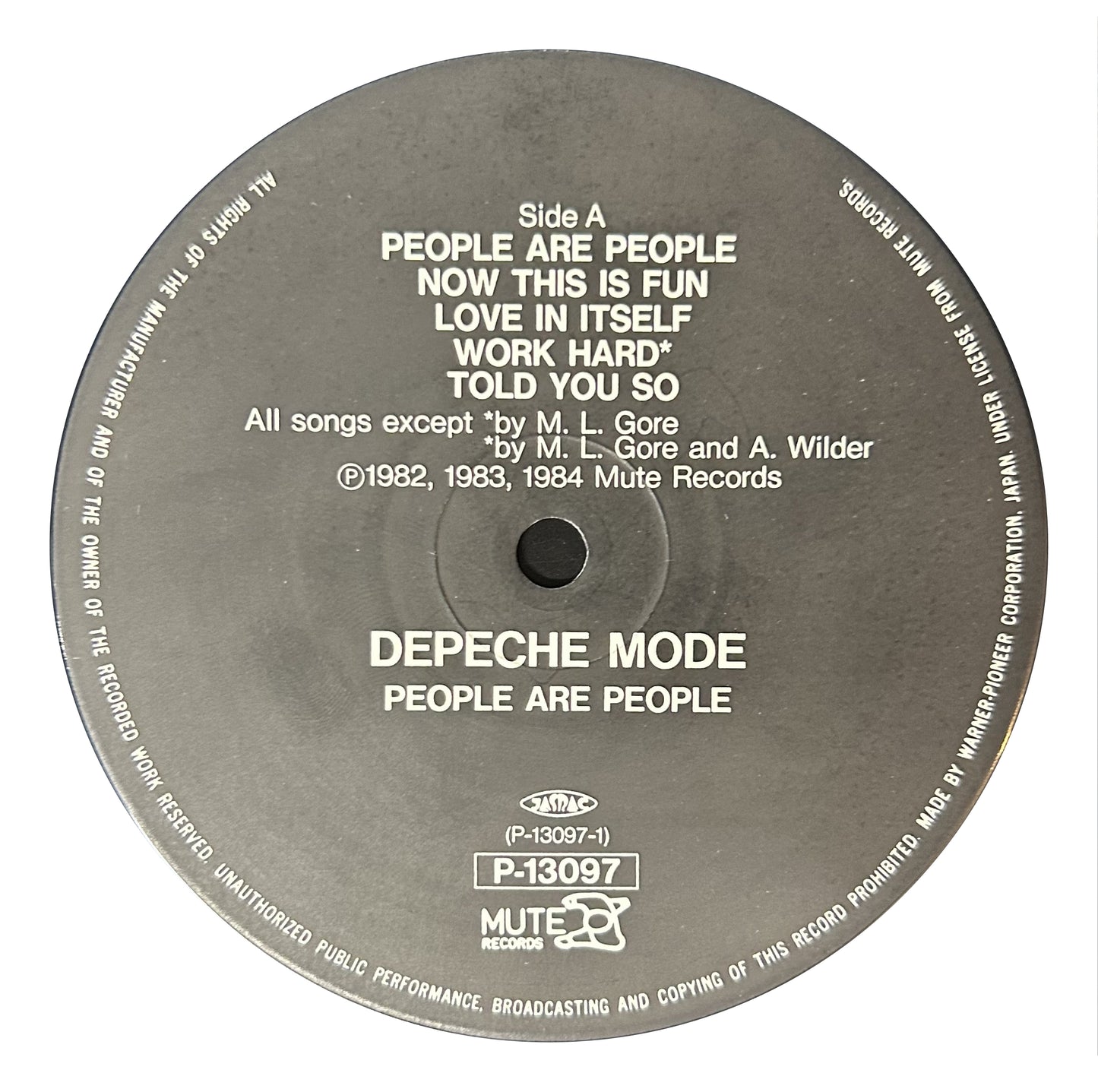 Depeche Mode - People are People (LP)