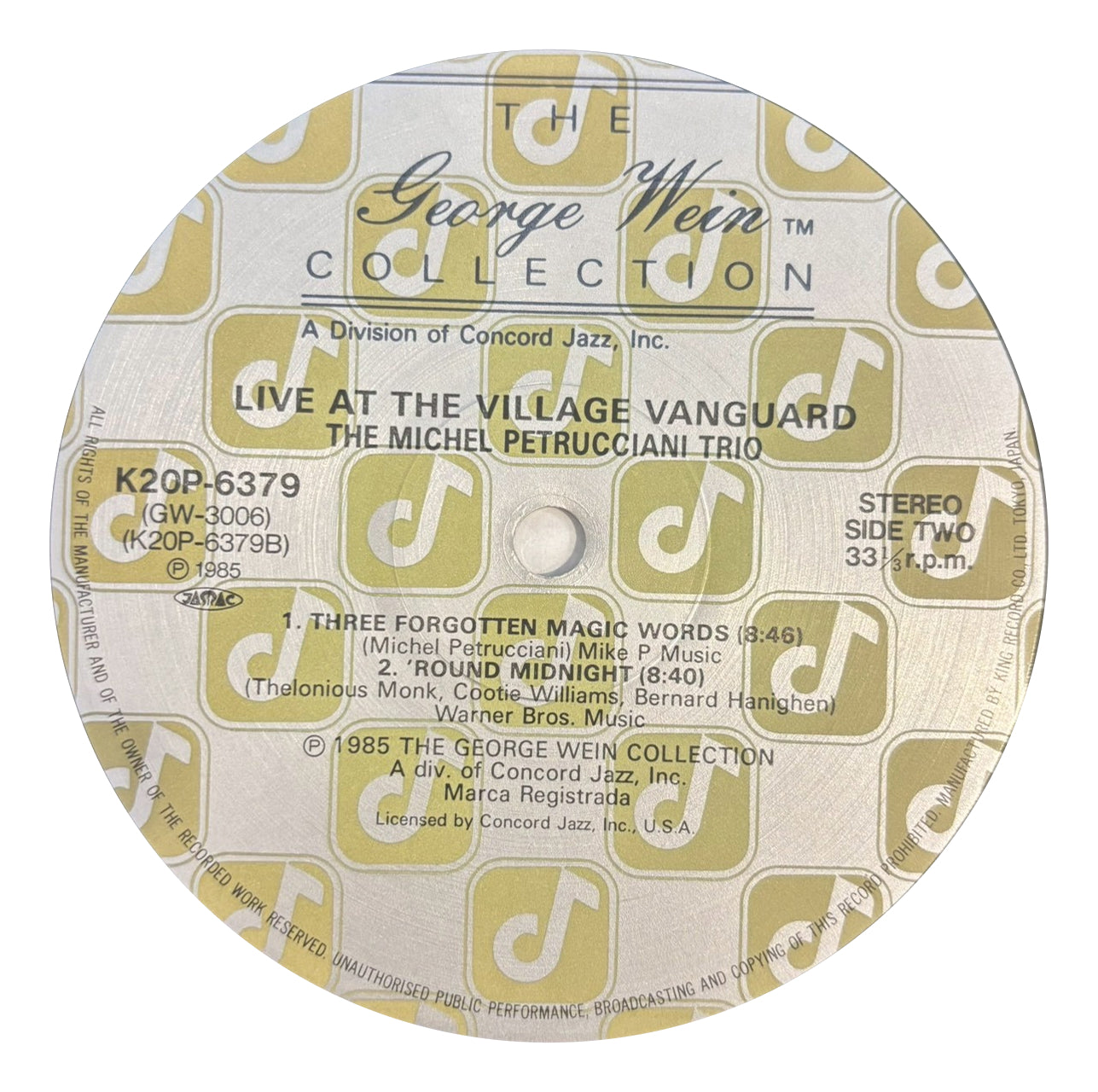 The Michel Petrucciani Trio - Live at The Village Vanguard (2LP)