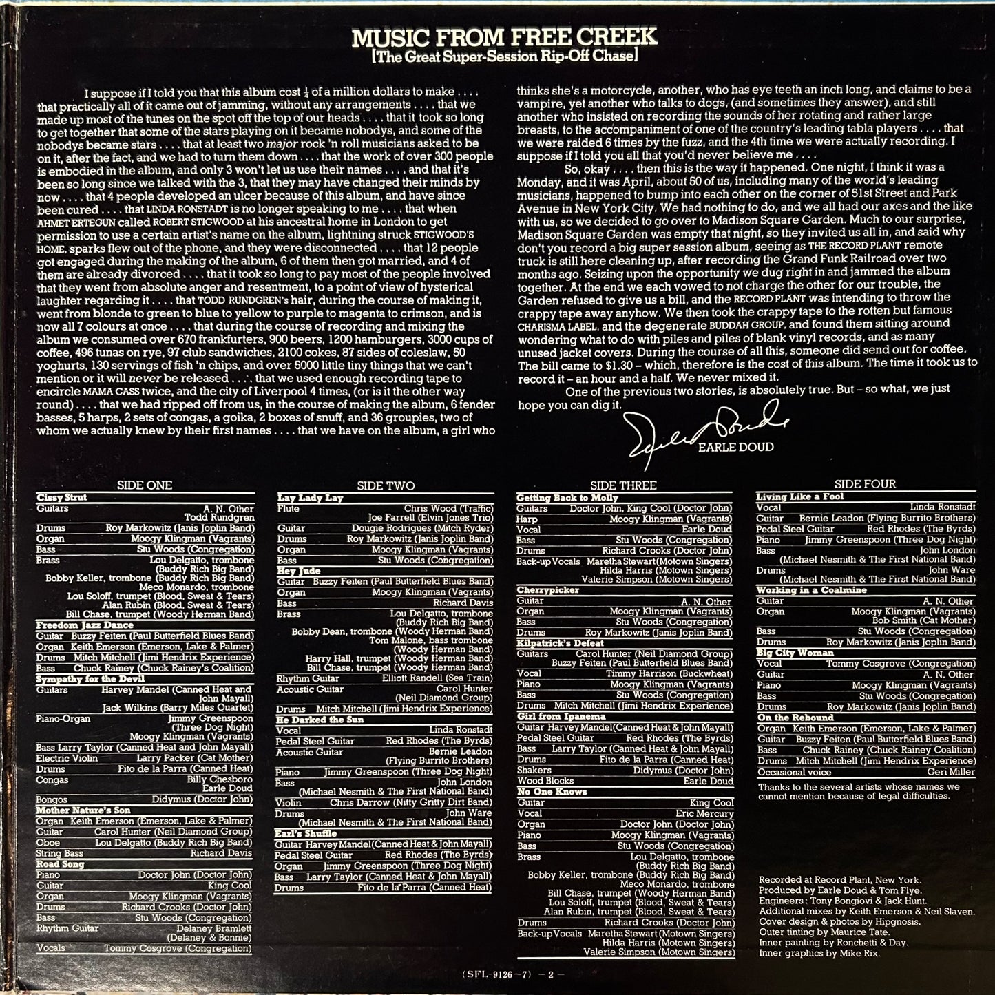 V.A. - Music From Free Creek (2LP)