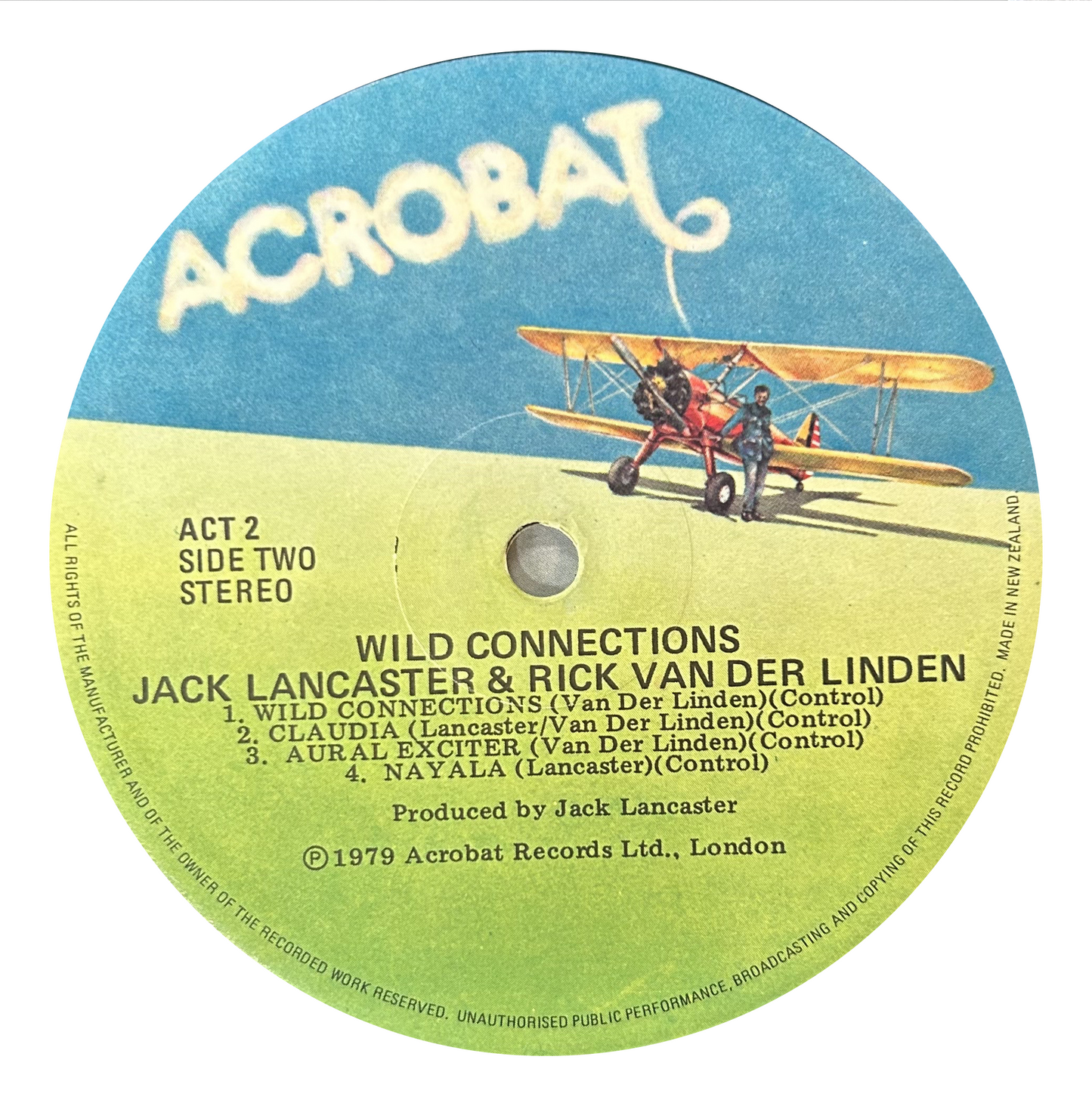 Jack Lancaster / Rick Van Der Linden - Wild Connections (LP)