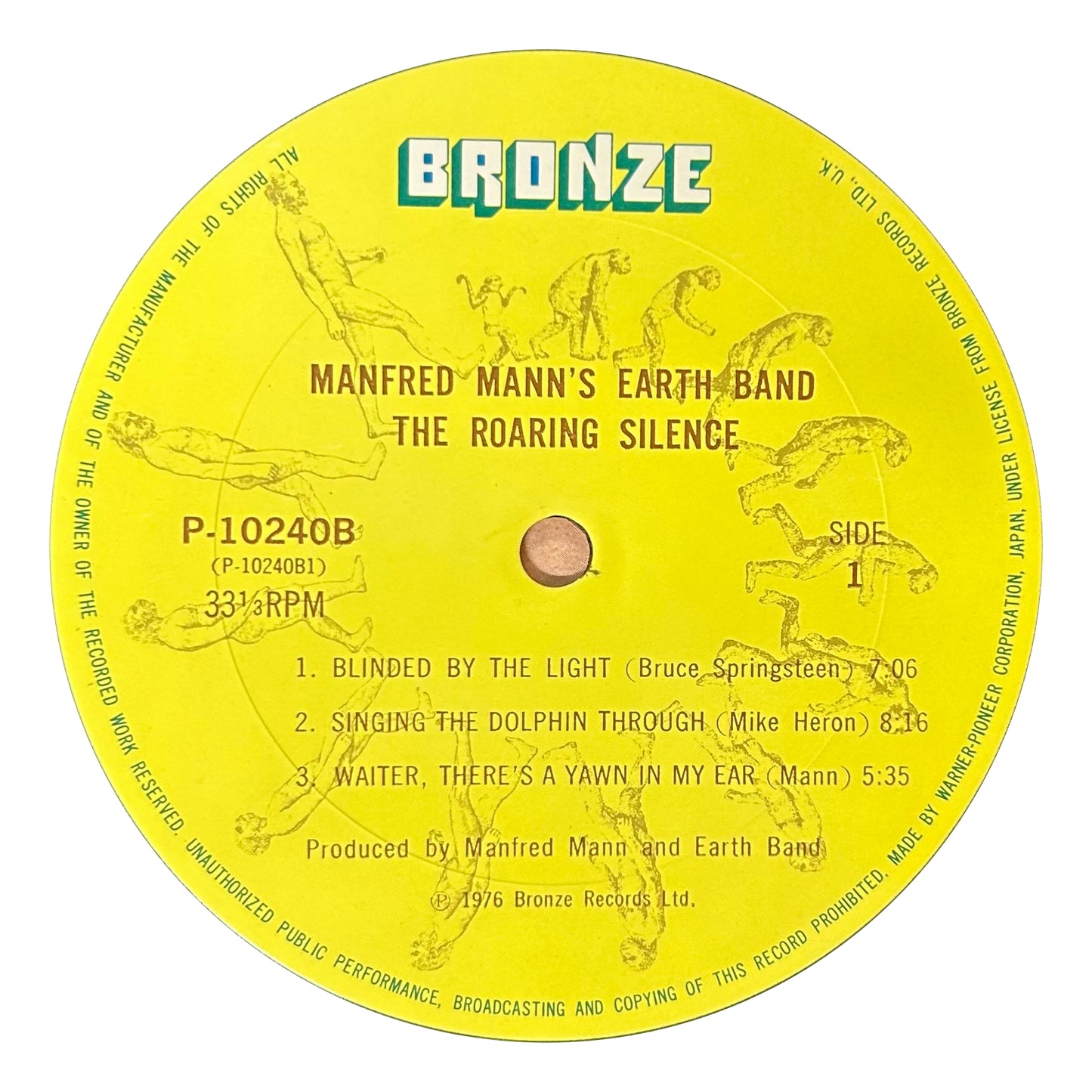 Manfred man's Earth Band - The Roaring Silence (LP)