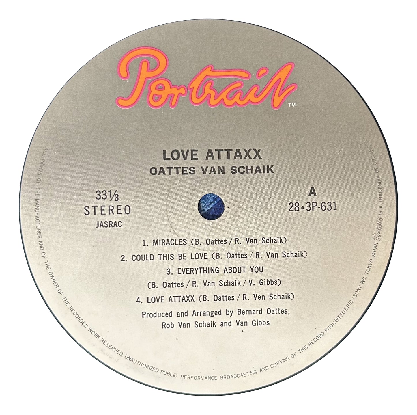 Oattes Van Schaik - Love Attaxx (LP)