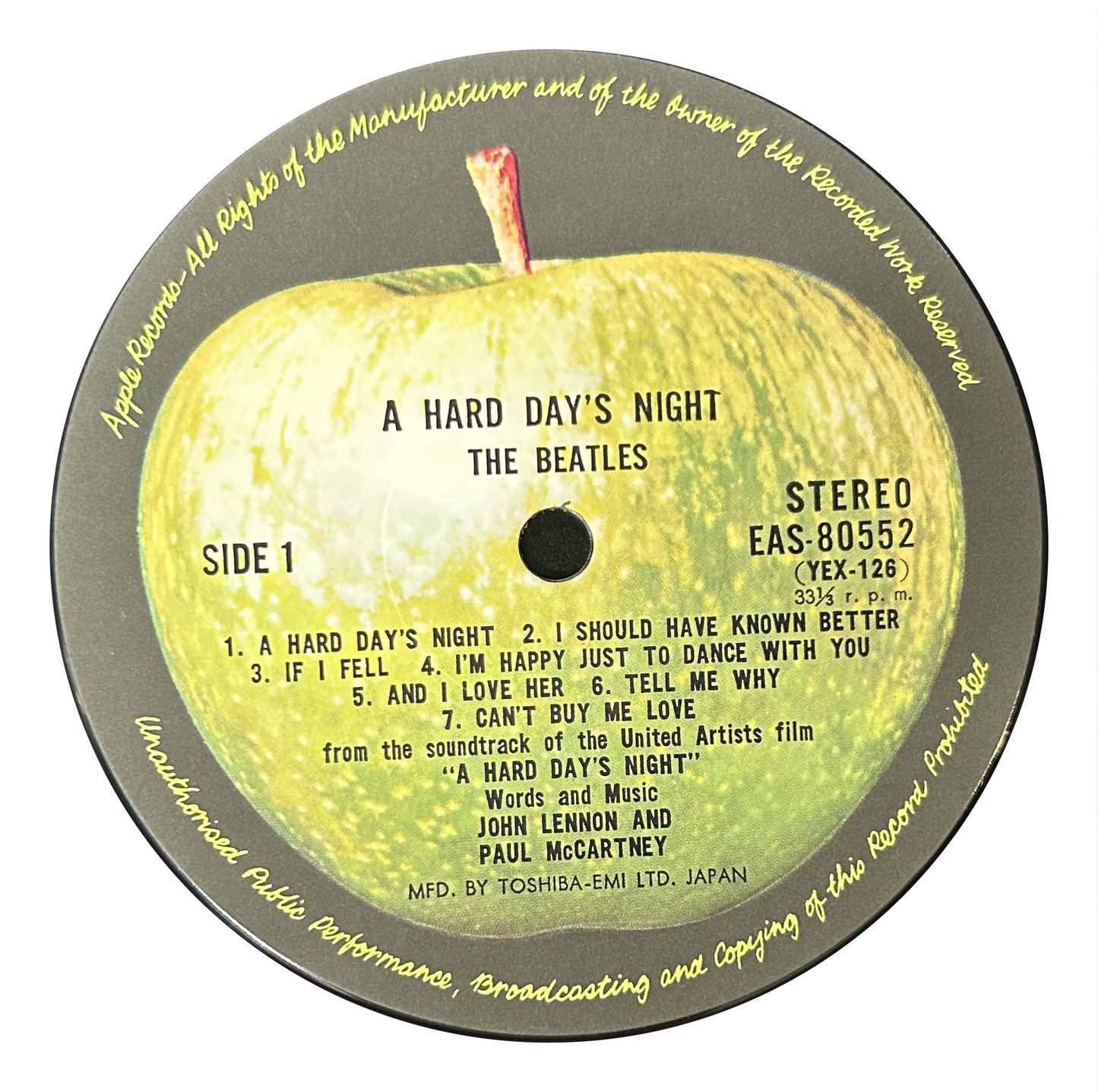 The Beatles - A Hard Day's Night (LP)