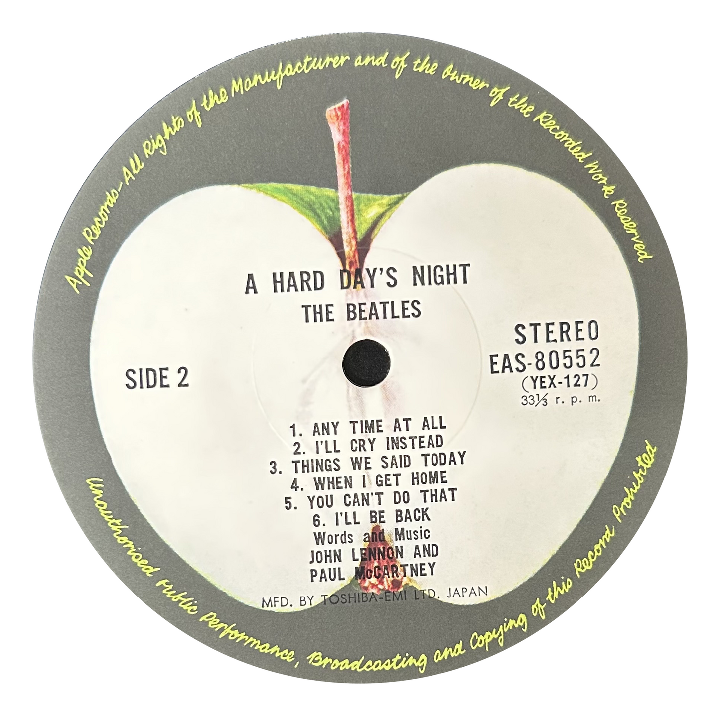The Beatles - A Hard Day's Night (LP)