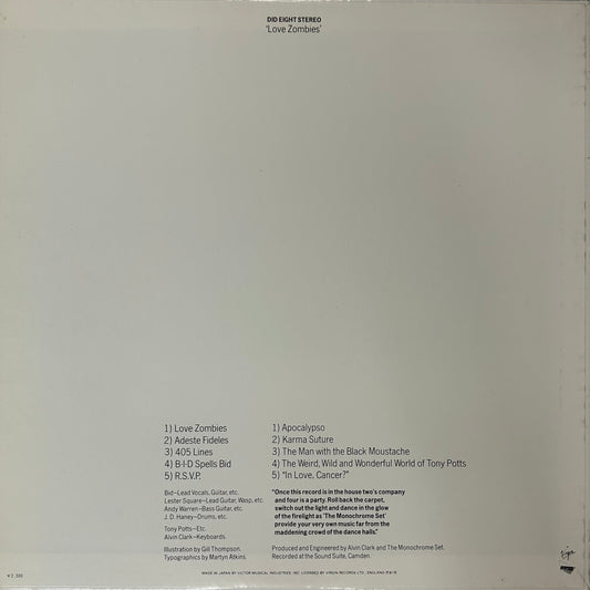 The Monochrome Set - Love Zombies (LP)