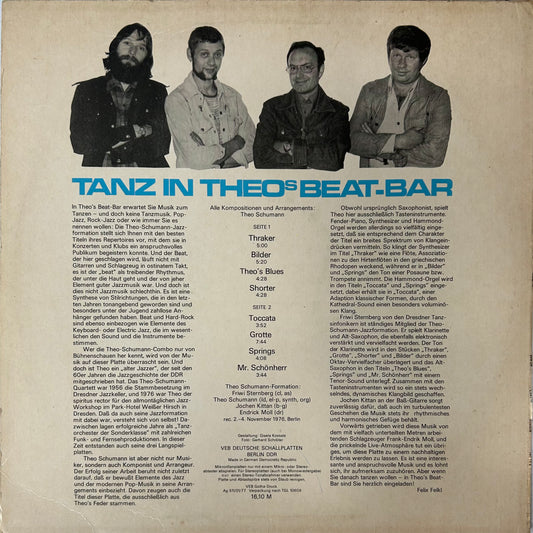 The Schumann Formation - Tanz in Theo's Bear Bar (LP)