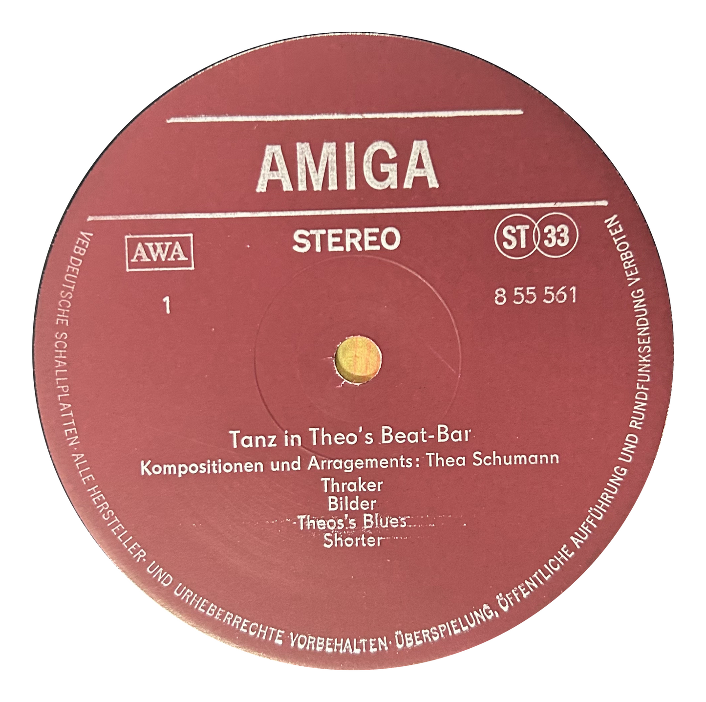 The Schumann Formation - Tanz in Theo's Bear Bar (LP)