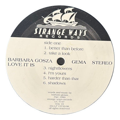 Barbara Gosza - Love it is (LP)
