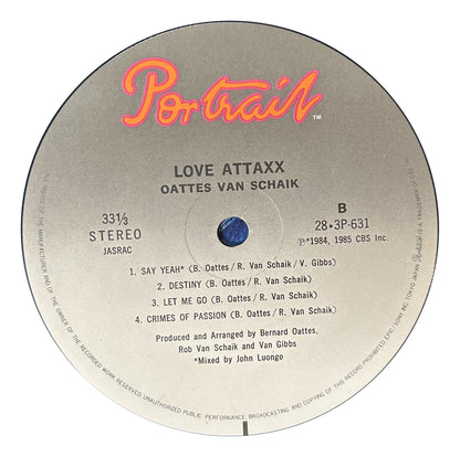Oattes Van Schaik - Love Attaxx (LP)