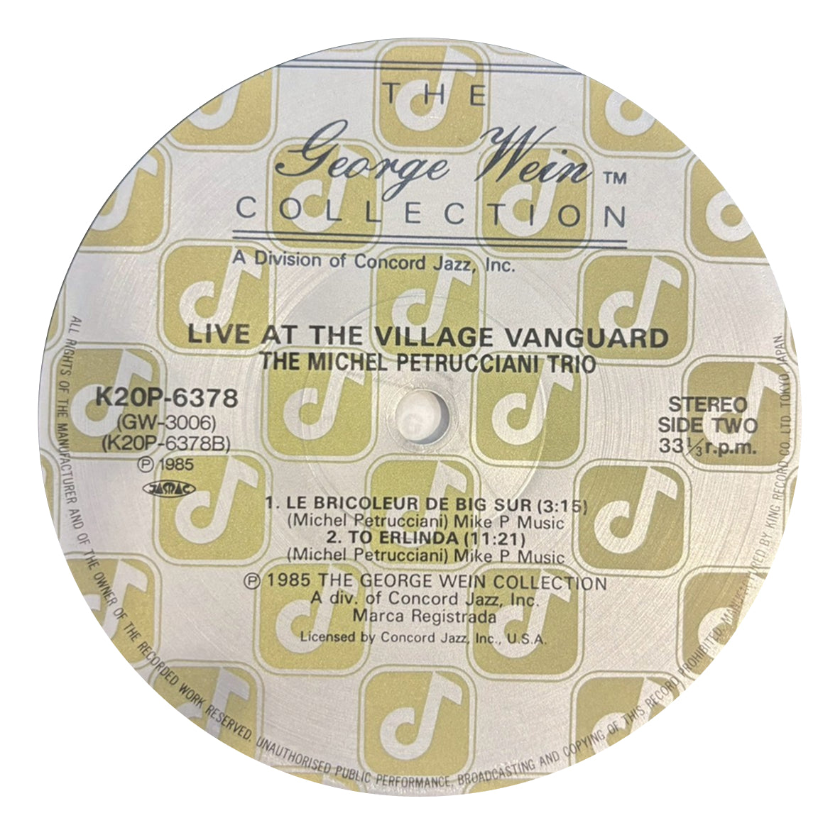 The Michel Petrucciani Trio -  Live at The Village Vanguard (2LP)