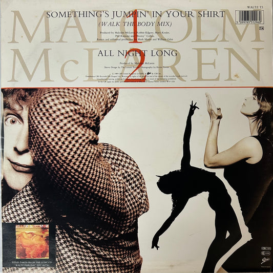 Lisa Marie with Malcolm Mclaren & The Bootzilla Orchestra - Something's Jumpin' In Your Shirt/ All Night Long (12")