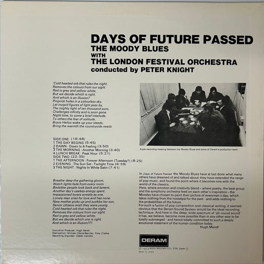 The Moody Blues - Days of Future Passed (LP)