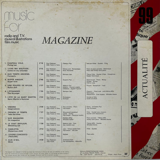 Guy Pedersen - Magazine (LP)