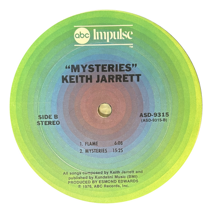 Keith Jarrett - Mysteries (LP)