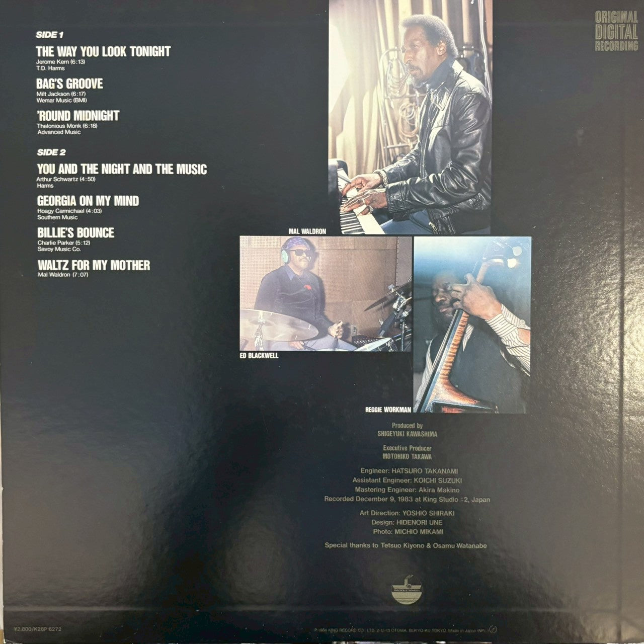 Mal Waldron -  You are The Night and The Music (LP)