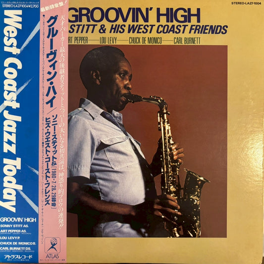 Sonny Stitt & His West Coast Friends  - Groovin High (LP)