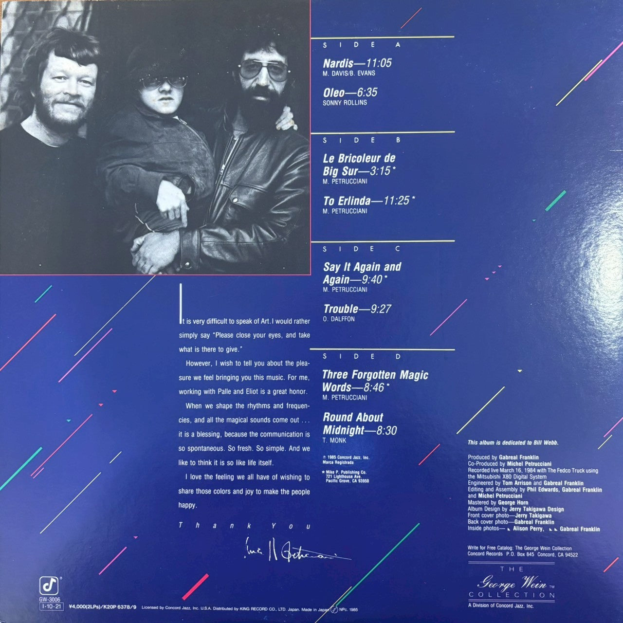 The Michel Petrucciani Trio -  Live at The Village Vanguard (2LP)