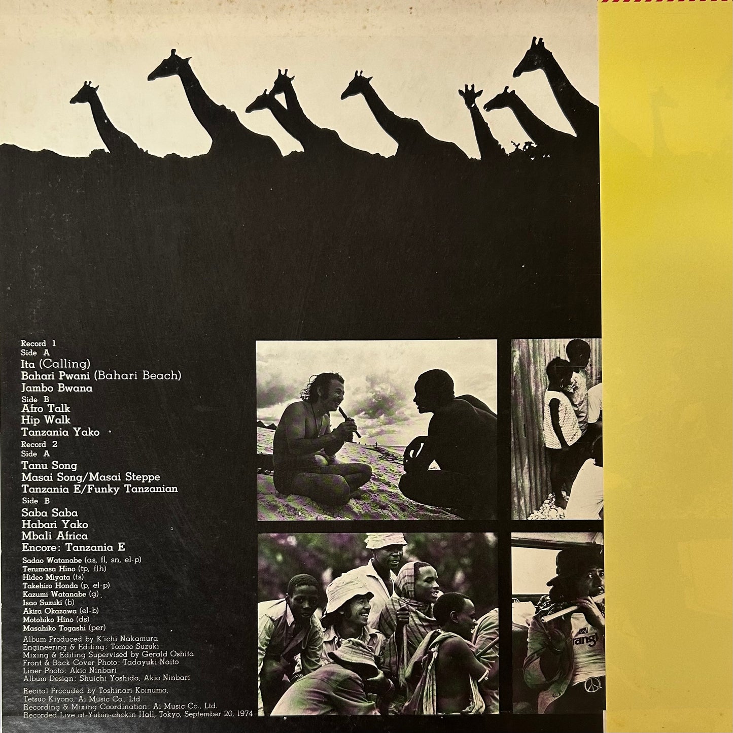 渡辺貞夫-Mbali Africa (2LP)