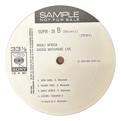 渡辺貞夫-Mbali Africa (2LP)