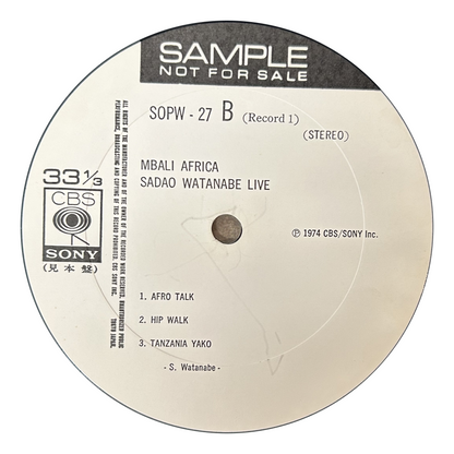 渡辺貞夫-Mbali Africa (2LP)