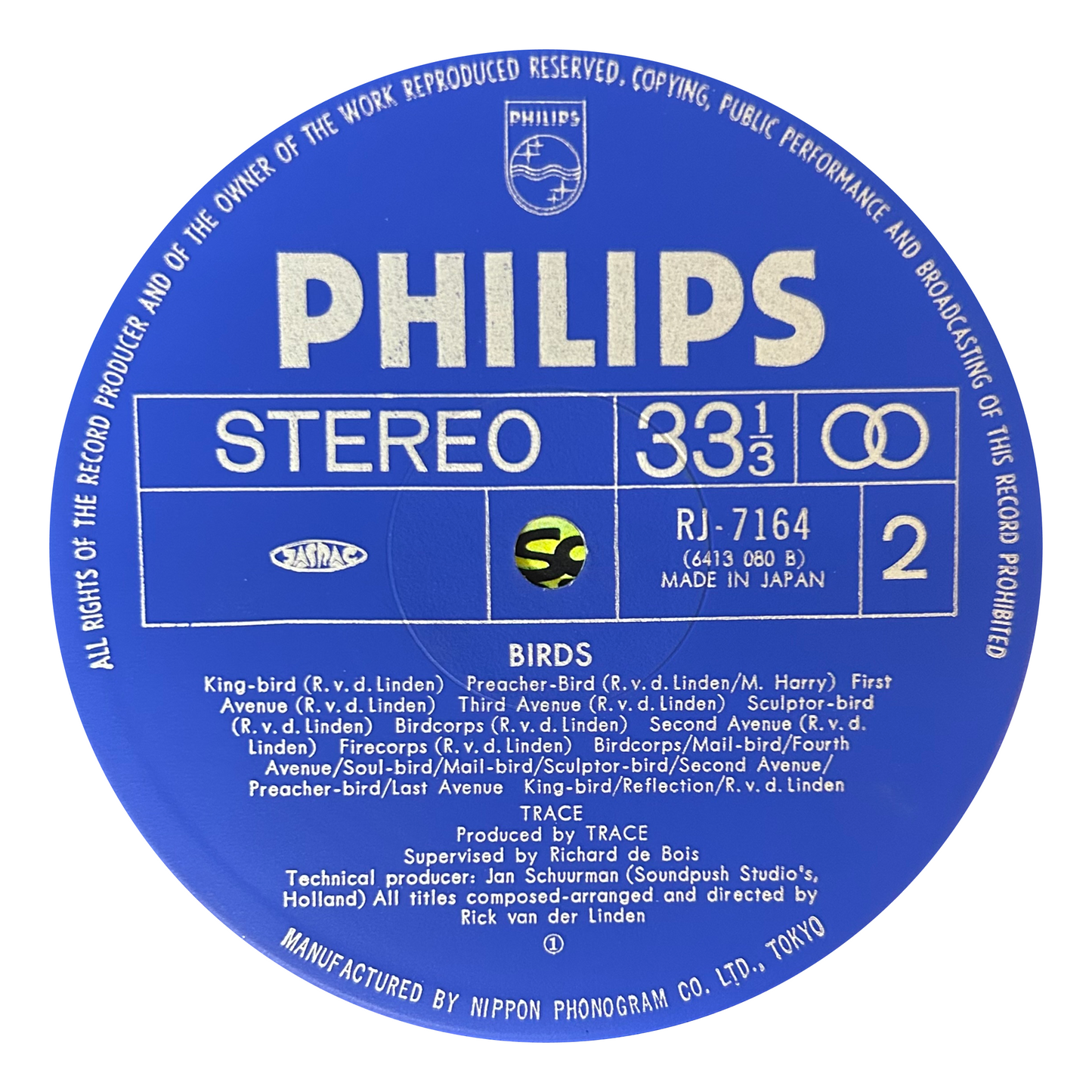 Trace - Birds (LP)