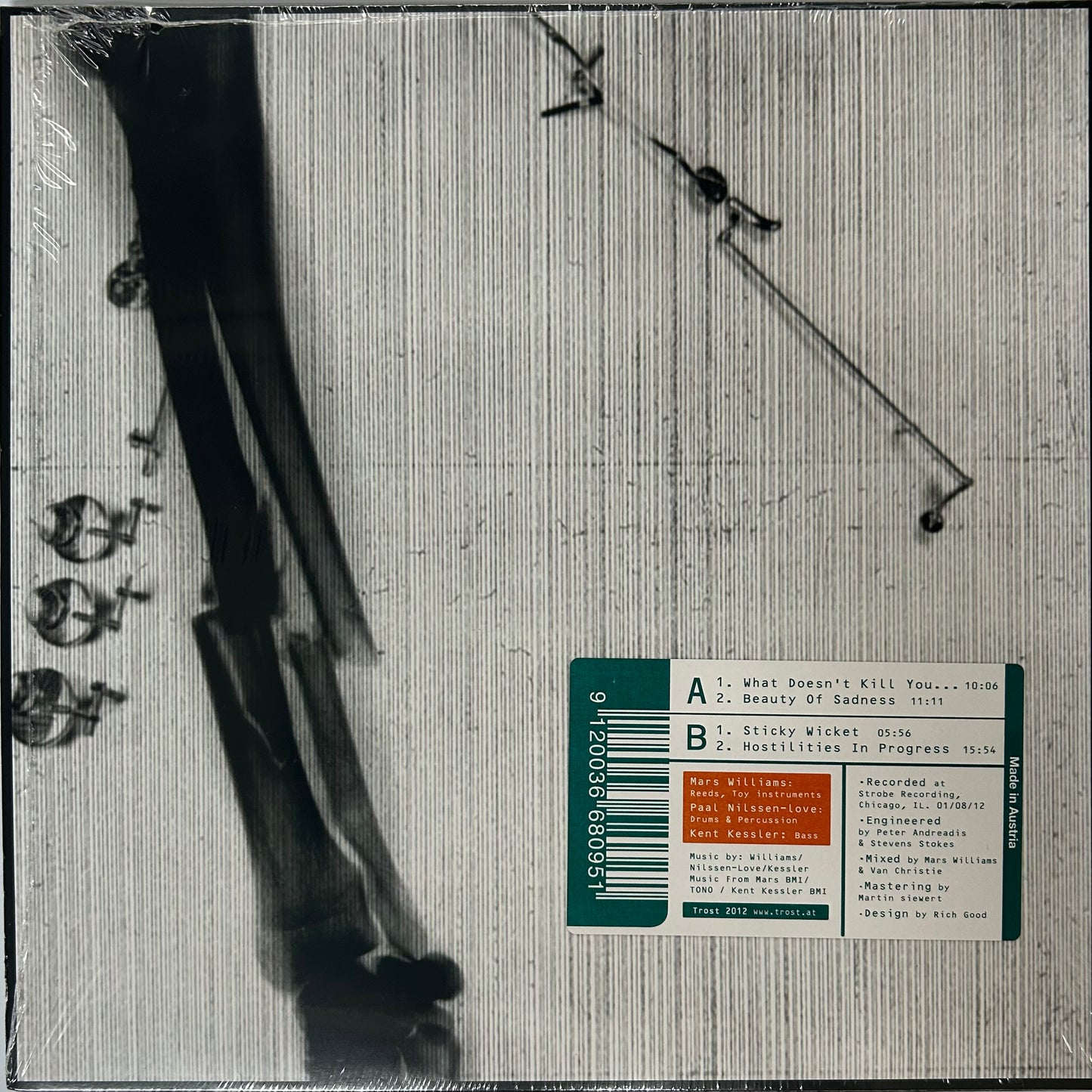 Williams /  Nilssen-Love / Kessler - Boneshaker (EP)
